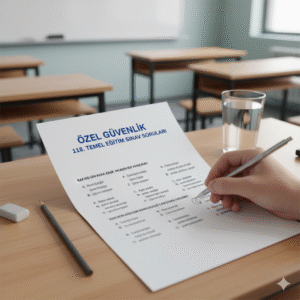 Özel Güvenlik 118. Temel Eğitim Sınav Soruları