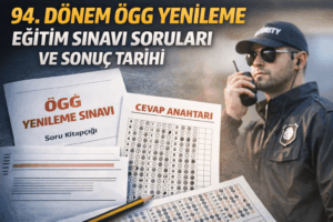 94. Dönem ÖGG Yenileme Eğitim Sınavı Soruları ve Sonuç Tarihi